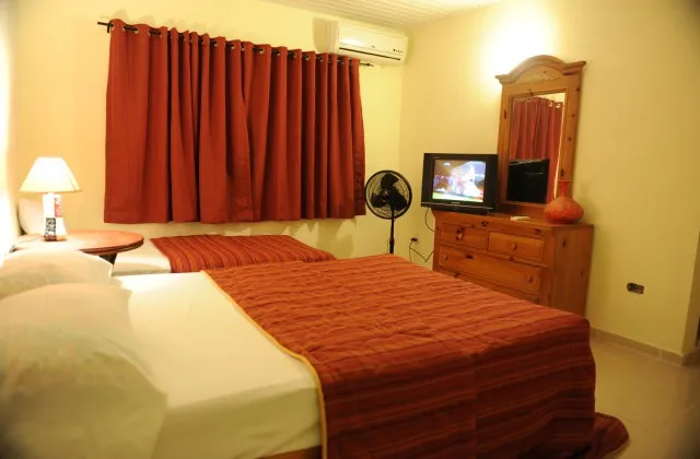 Hotel Taino Frontera Jimani chambre 2 lit